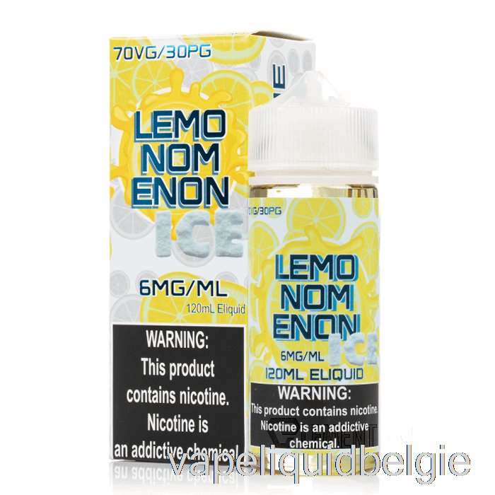 Vape Vloeibaar Ijs Lemonomenon - Nomenon E-liquids - 120ml 3mg